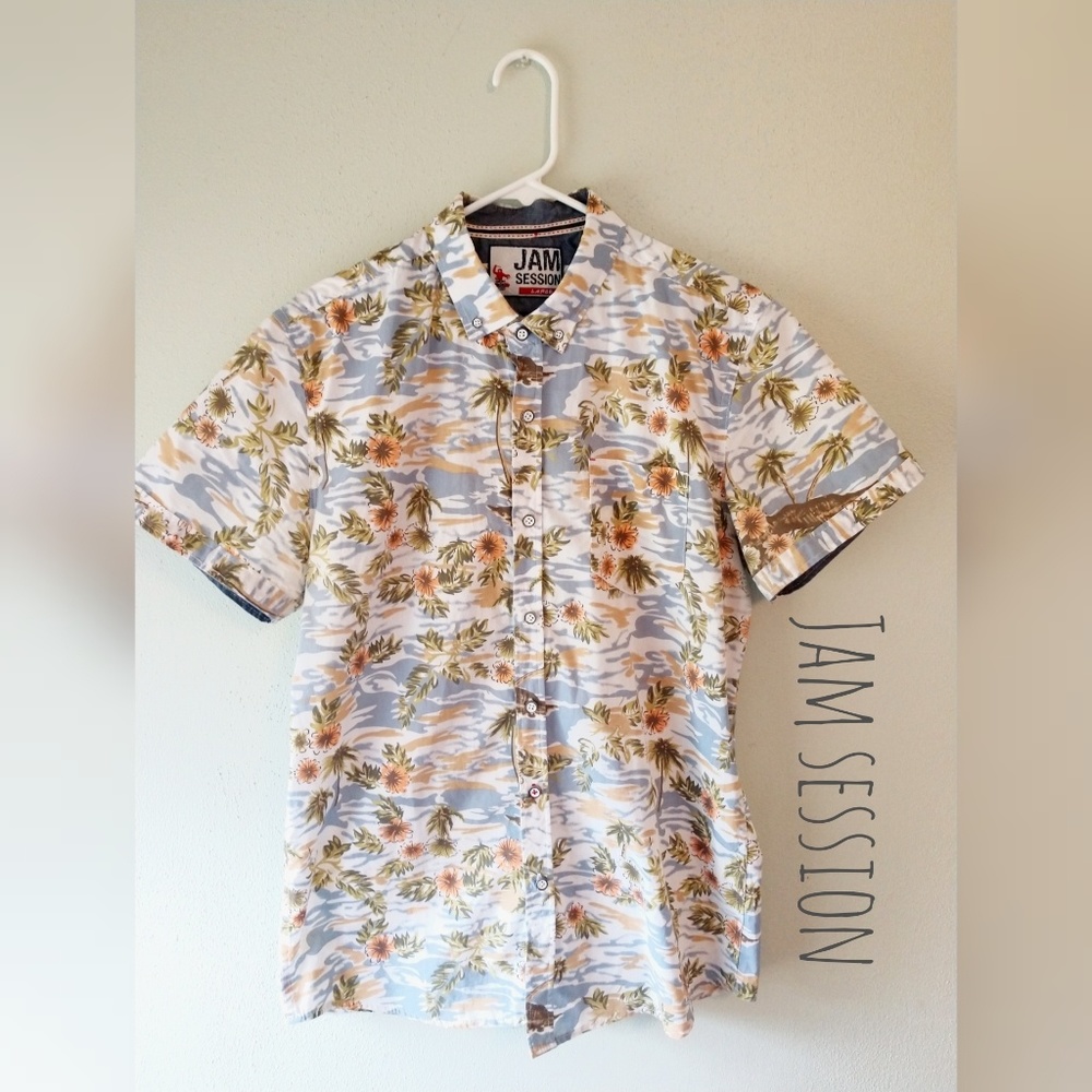 Jam Session Slim-Fit Button-Up